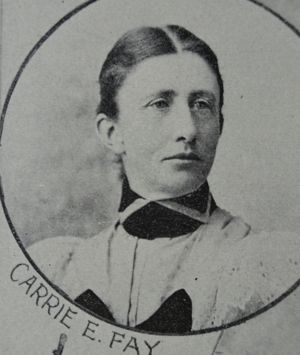 Miss Carrie E. Fay