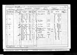 Lois Mabel Jenkins 1901 England Census