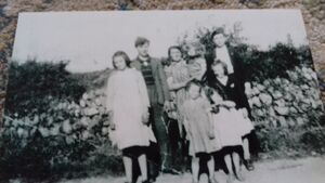 Grandmother Johanna, aunts and my father