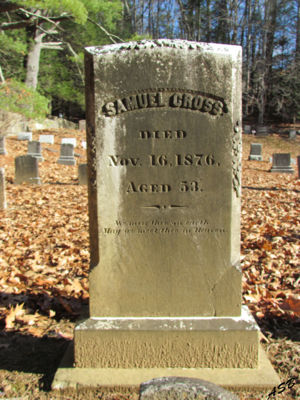 Samuel Cross Gravestone