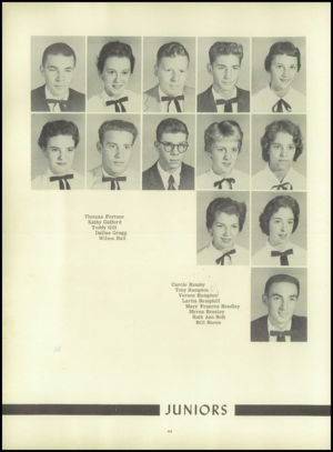 Dallas Gragg 1959 U.S., School Yearbooks for Charles D. Owen HS Black Mountain North Carolina