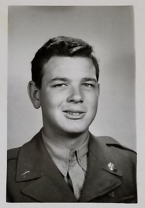 Don in his US Army uniform