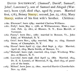 Genealogy of the Descendants of Lawrence and Cassandra Southwick of Salem