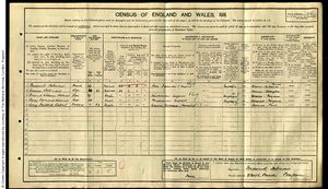 1911 England and Wales Census