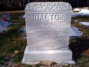 Alfred Anderson Dalton tombstone