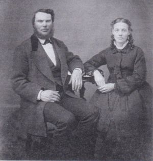 John and Mary Dexter Bush Portrait