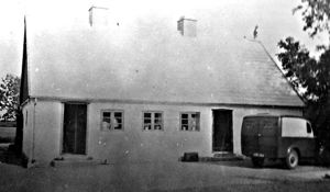 Skovlund i Tessebølle - Ældre foto af stuehuset