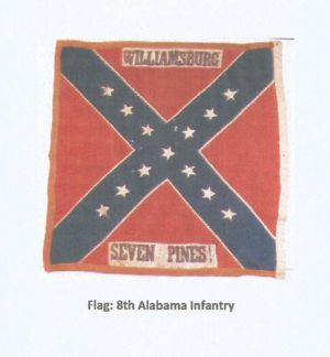 8th Alabama Infantry Flag