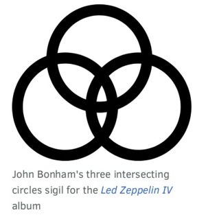 John Bonham sigil for Led Zeppelin IV