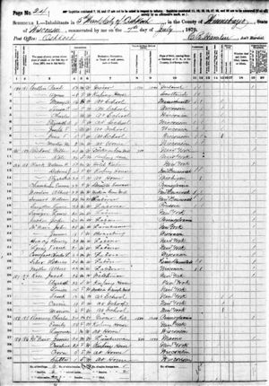 1870 Census - Oshkosh WI