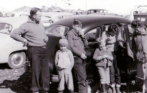 Ron Watkins family with Mankelow family