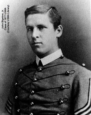 John Bigelow, Jr. USMA CLass of 1877. West Point class picture.