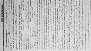 Sebastiano Tripi III and Marina Mancuso, Marriage Records 1877