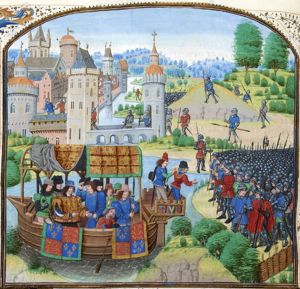 King Richard II and Peasants