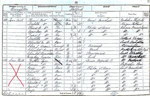 1851 England census record