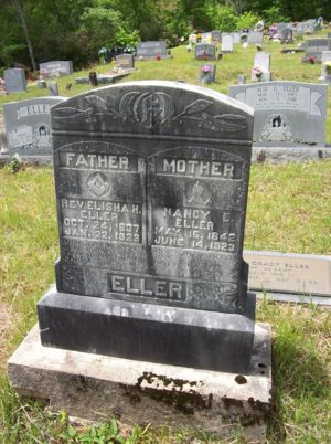 Grave of Elisha and Nancy Eller
