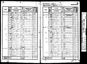 1841 England Census - John ANKERS, & family
