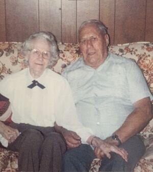 Grandma and Grandpa Spaulding 