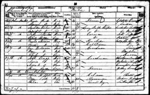 1851 England Census - Priscilla & son Edward NEWMAN