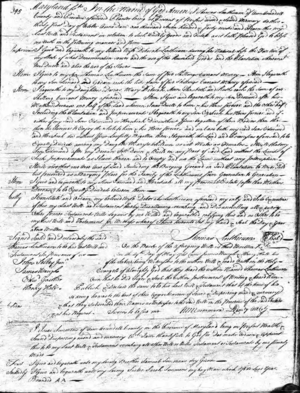 Will of Thomas Linthicum II