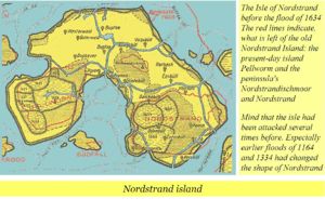 Island of Nordstrand, off the coast near Husum