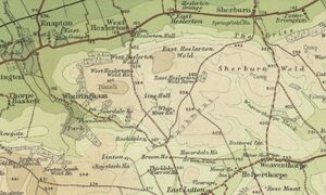 Map of Wintringham, Yorkshire