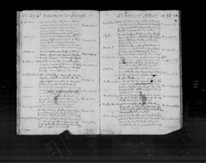 Baptismal record Maarten Johannis Smith - 1767