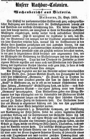 Johann Gottlieb Franke