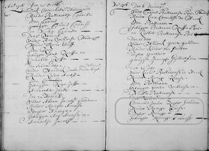1716 Doop Merrigje Keijser