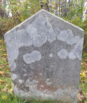 Charles was buried at Old Baptist Cemetery at age 13