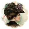 Woman in Hat.