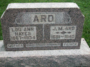 Ard headstone