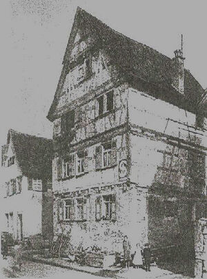 Harrold house in Marbach, Germany