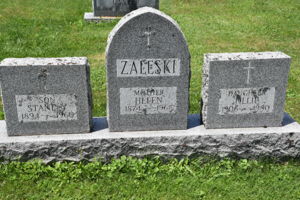 Zaleski family grave