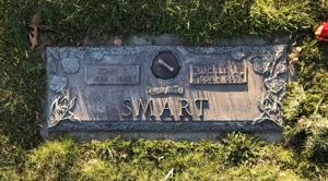 John and Lucille Smart headstone