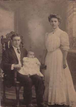 Peder and Alfhil Malmgren - early 1900's