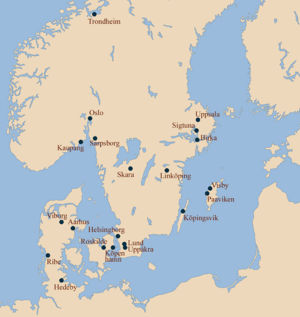 Viking towns of Scandinavia