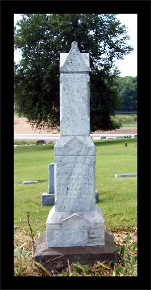 Richard Rowe's Tombstone