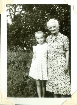 Joan Bilslend & Flora May PhillipsSkinner 77 yrs old
