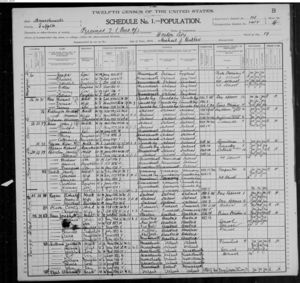 Max Hartell census 1900