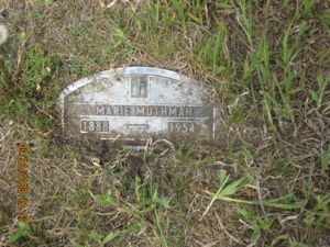 Mari Kirchmayer Muthman Grave Marker