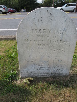 Headstone - Mary Heller