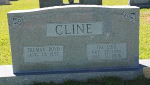 Truman & Iva Cline - Headstone