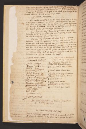 Title: Records of the Salem-Village Church from November 1689 to October 1696, as Kept by the Reverend Samuel Parris