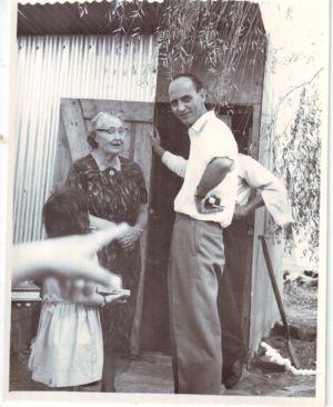 Ouma Nellie, and son, Harry Sullivan
