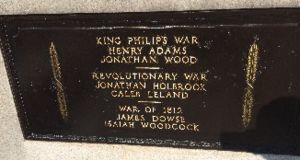Henry Adams on Sherborn War Memorial