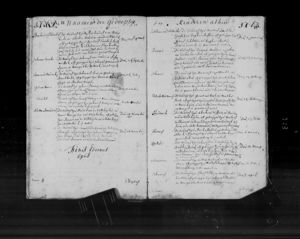 Baptismal record Catharina Alebertha Laubser - 1762