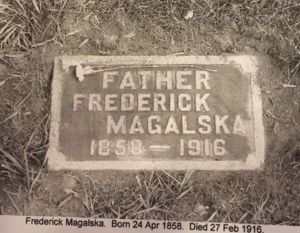 Frederick Magalska Grave Stone