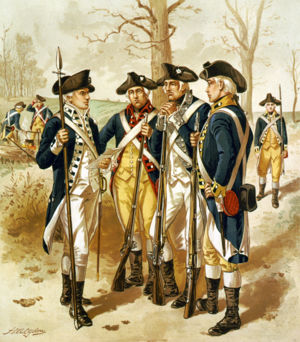 Continental Army Soldiers