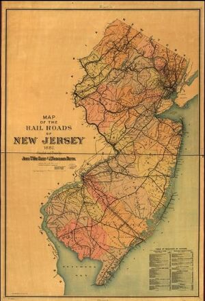 Railroads map